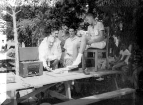 Photo from First Hamfest 1957 Bracket Cedar Park, Casar, NC